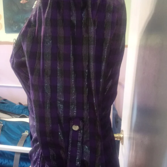 Coogi Purple Long Sleeve Dress - Picture 4 of 7